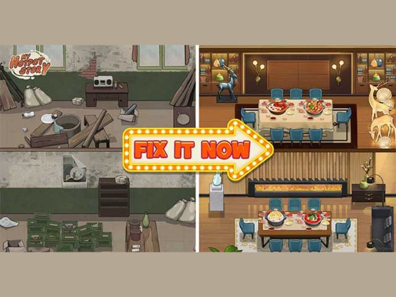 Lối chơi gây nghiện trong Tiệm Lẩu Đường Hạnh Phúc Mod APK