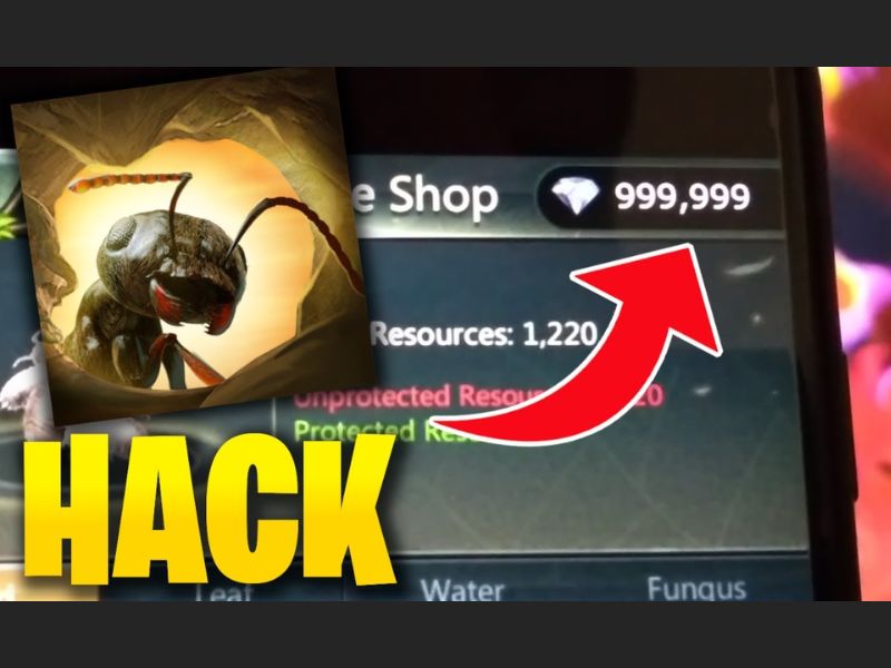 Vô Hạn Kim Cương Trong Hack Ant Legion