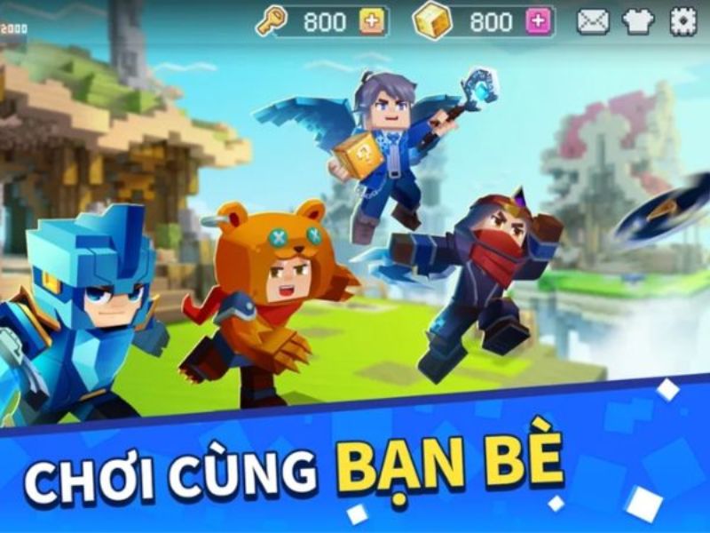 Blockman Go Trải nghiệm multiplayer gay cấn cùng bạn bè