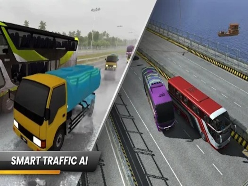 Bus Simulator Indonesia Lái xe an toàn và tuân thủ luật giao thông