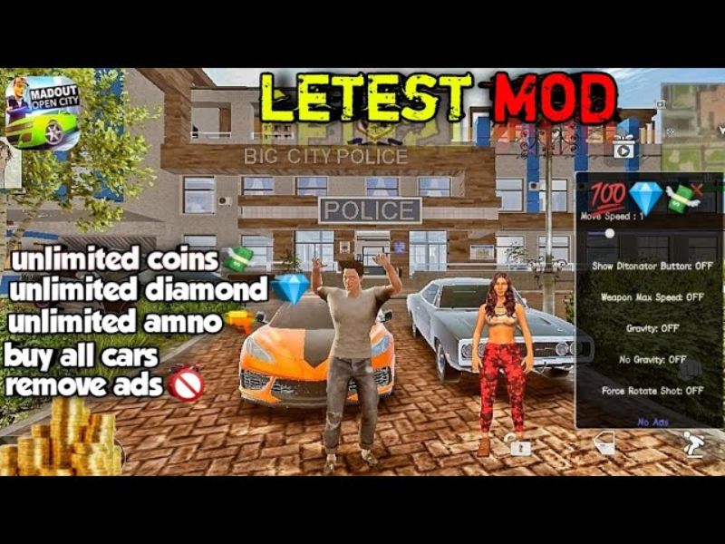 Các Tính Năng Của Phiên Bản Hack MadOut2 