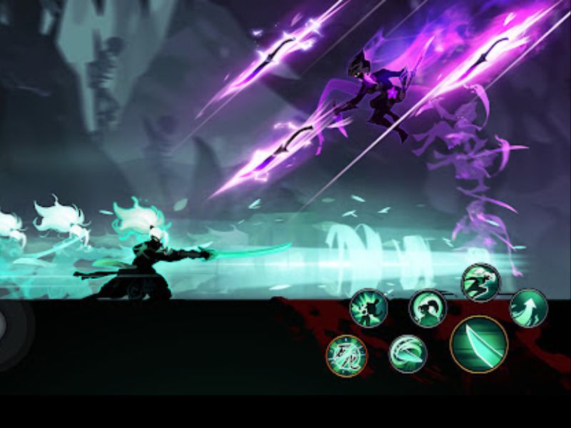 Shadow Knight Trận chiến giả tưởng đen tối nghẹt thở