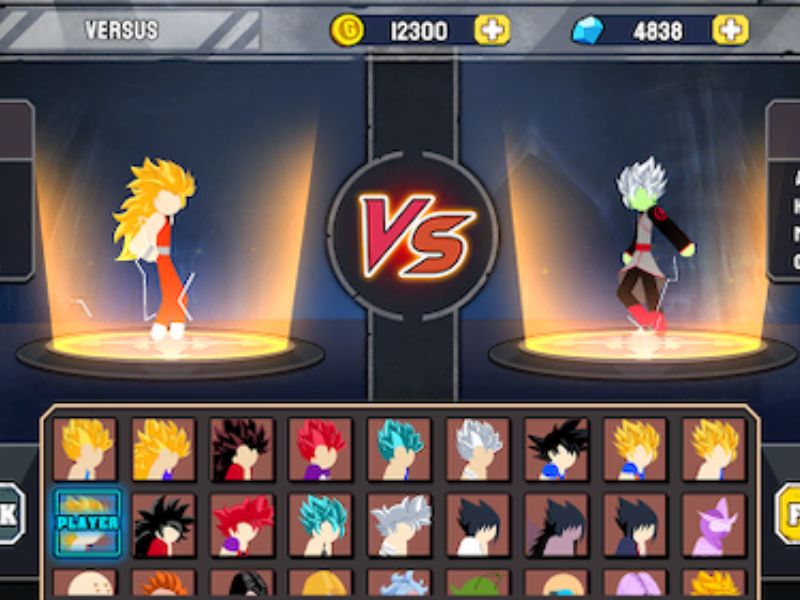Stickman Warriors Chế Độ Chơi Để Trải Nghiệm