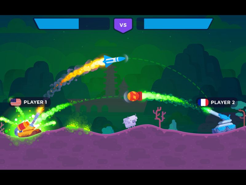 Tank Stars Chế độ chơi game PvP