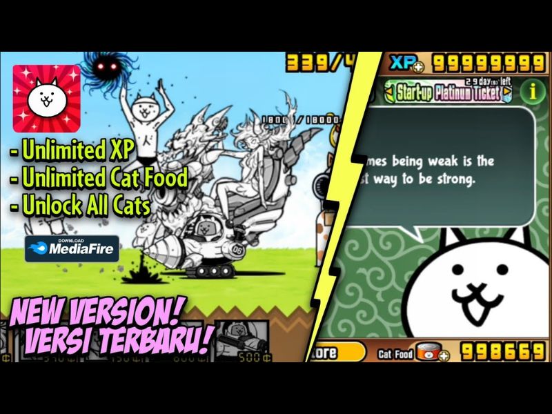 Tải The Battle Cats Hack (Unlocked All Cats, Max Level) v14.7.0 Mới Nhất The Battle Cats Hack Sở Hữu Tính Năng Hấp Dẫn Gì?