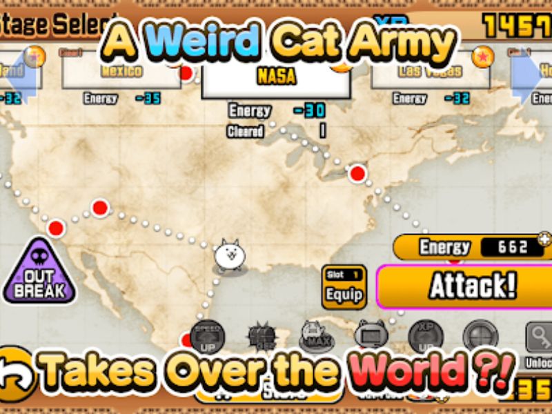 Tải The Battle Cats Hack (Unlocked All Cats, Max Level) v14.7.0 Mới Nhất The Battle Cats Hành trình săn tìm kho báu bí ẩn