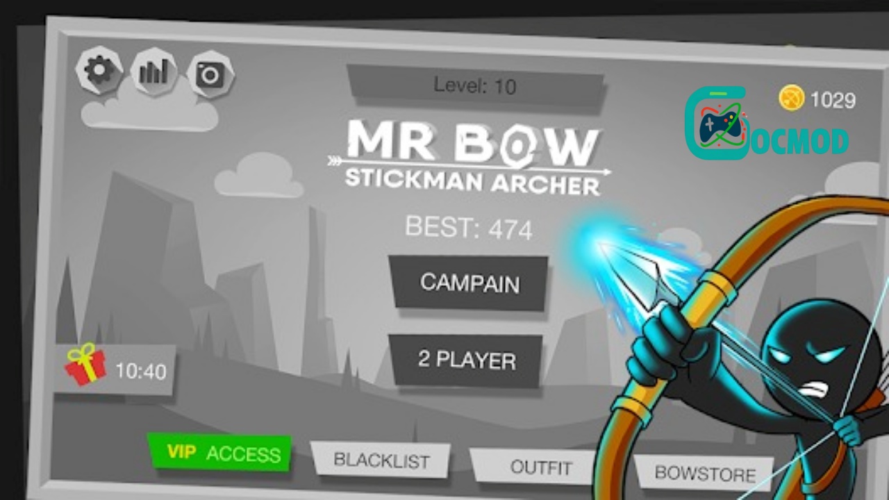 Tải Mr Bow Hack (Full Tiền, Mở Khóa Tất Cả) v5.0.9 Giới Thiệu Game Mr Bow Hack