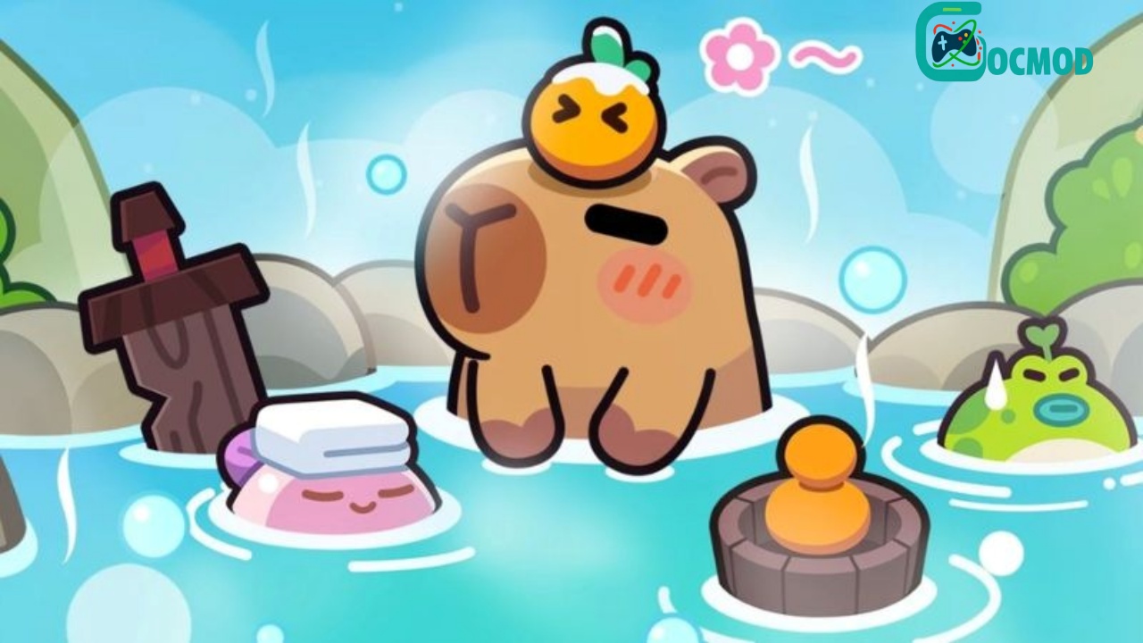 Tải Capybare GO! MOD (Vô Hạn Tiền, Tốc độ game, Menu) v1.7.6 Nhịp game nhanh – vui – cuốn hút