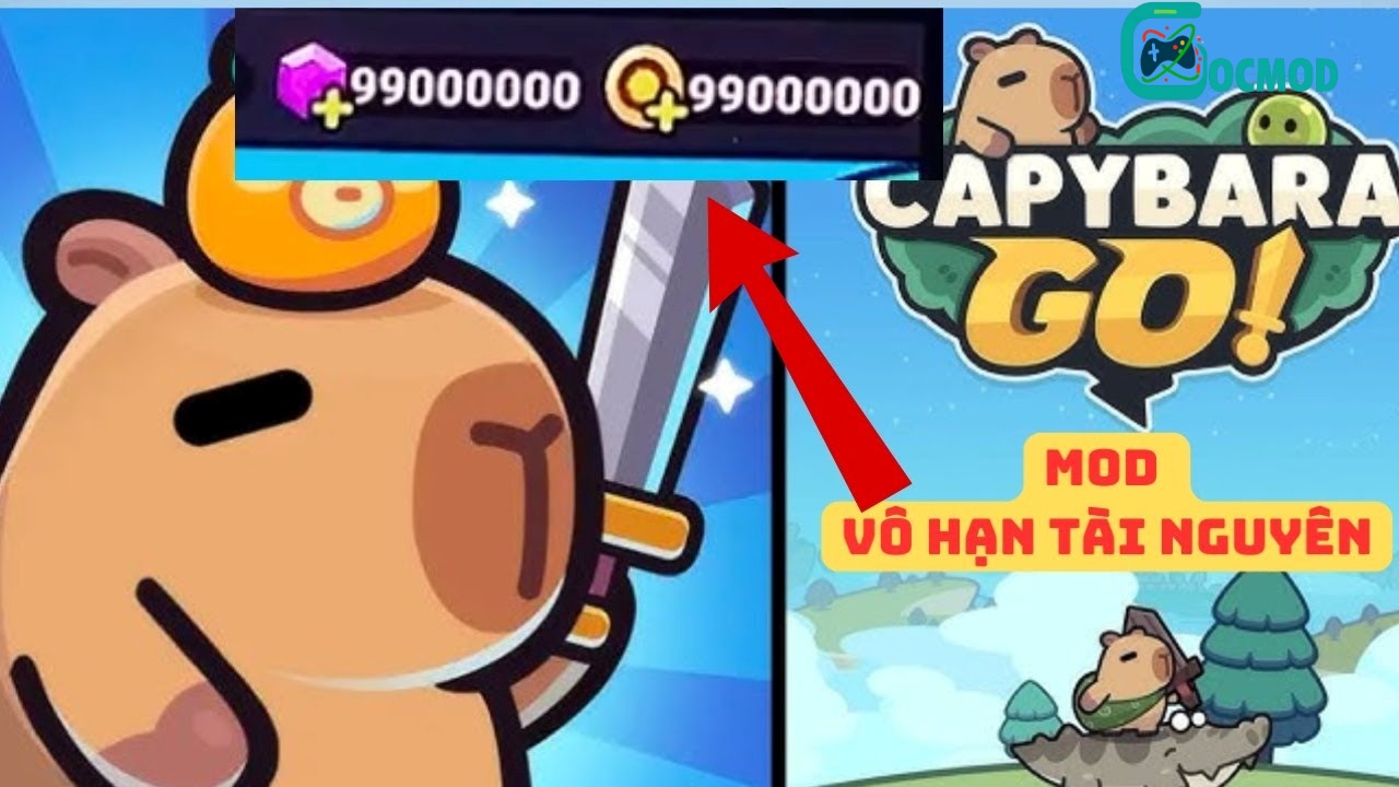 Tải Capybare GO! MOD (Vô Hạn Tiền, Tốc độ game, Menu) v1.7.6 Bản Capybare GO! MOD Mang Lại Trải Nghiệm Gì Mới?