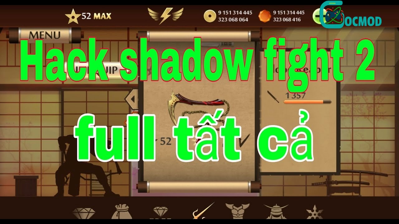 Tải Hack Shadow Fight 2 (Vô Hạn Tiền, Kim Cương, Max Level) v2.41.7 Các Chức Năng Đặc Biệt Chỉ Có Ở Bản Hack Shadow Fight 2 Mới Nhất