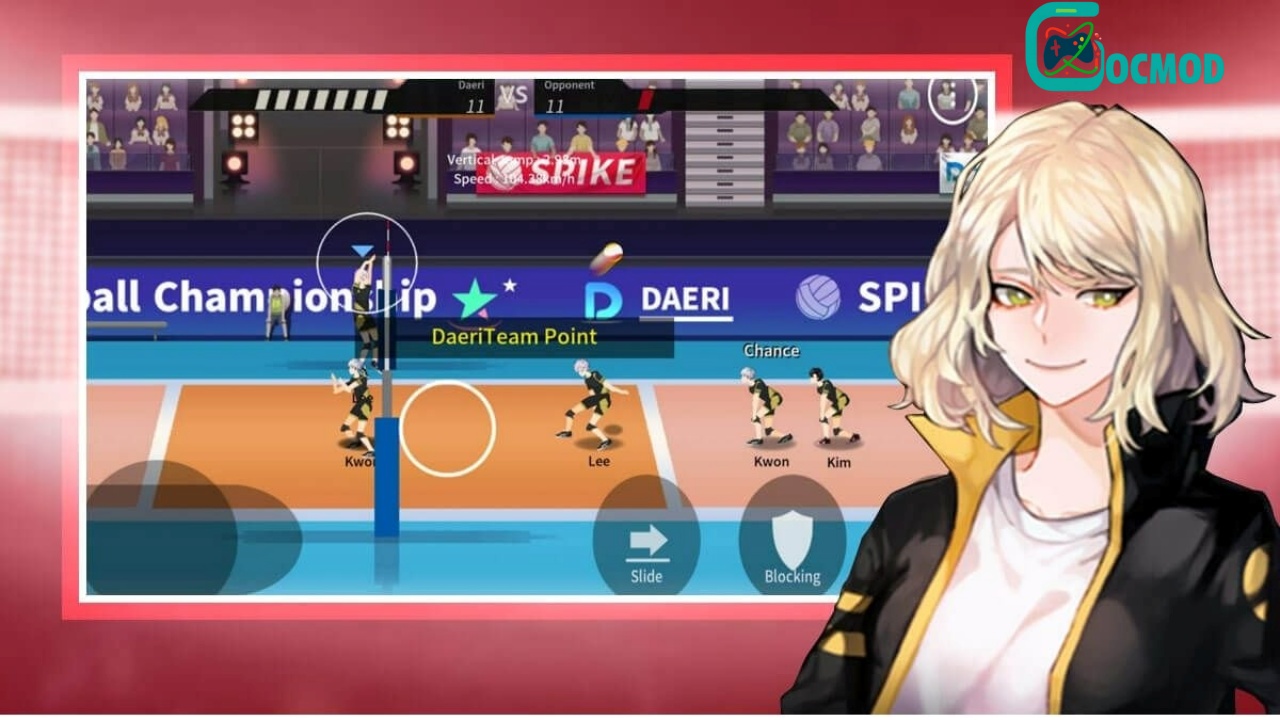 Tải Hack The Spike (MOD Menu, Vô Hạn Tiền, Cầu Thủ) v6.4.407 Chế độ thi đấu nhiều người kịch tính