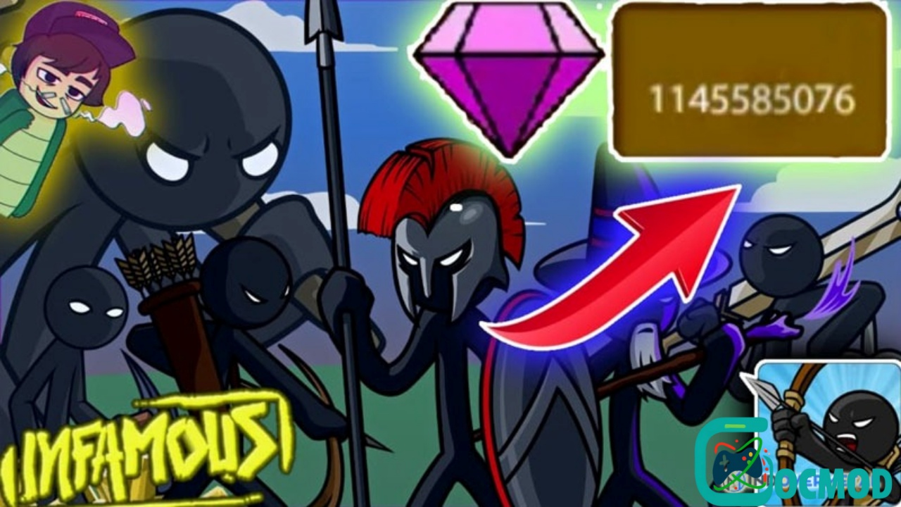 Phiên Bản Hack Stick War Legacy Được Mở Khóa Tính Năng Đặc Biệt