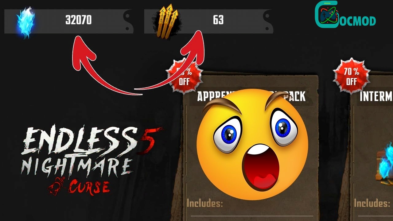 Tải Hack Endless Nightmare 5: Curse (Vô Hạn Tiền, No ADS) v2.1.0 Phiên Bản Hack Endless Nightmare 5: Curse Có Gì Khác Biệt